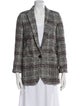 Étoile Isabel Marant Plaid Print Blazer