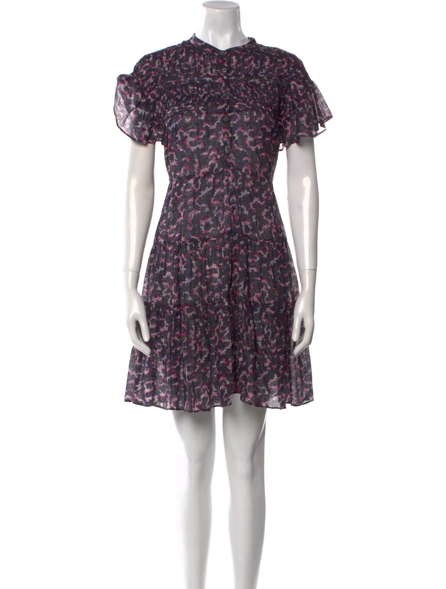 Étoile Isabel Marant Floral Print Mini Dress