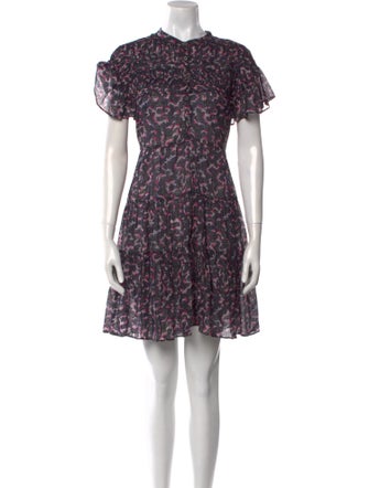 Étoile Isabel Marant Floral Print Mini Dress