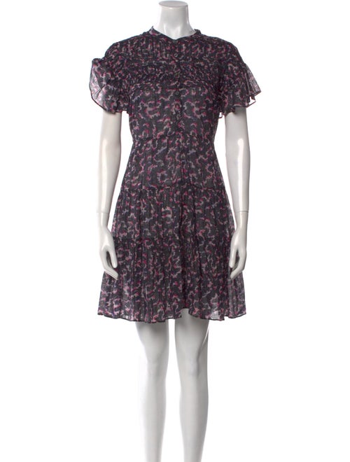 Étoile Isabel Marant Floral Print Mini Dress