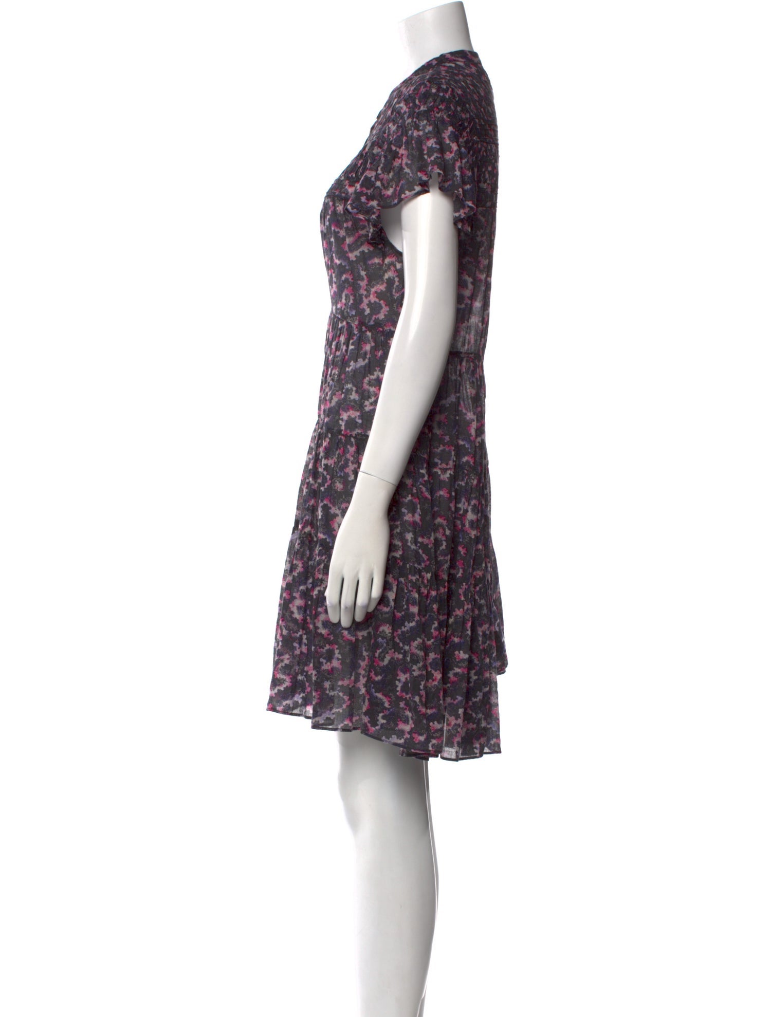 Étoile Isabel Marant Floral Print Mini Dress