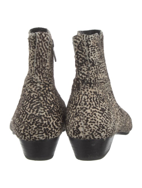 Étoile Isabel Marant Ponyhair Animal Print Chelsea Boots