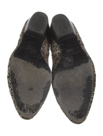 Étoile Isabel Marant Ponyhair Animal Print Chelsea Boots