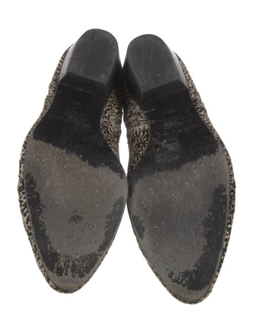 Étoile Isabel Marant Ponyhair Animal Print Chelsea Boots
