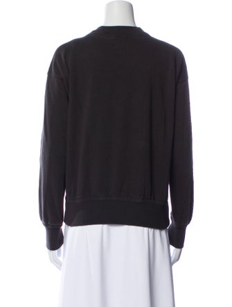 Étoile Isabel Marant Graphic Print Mock Neck Sweater