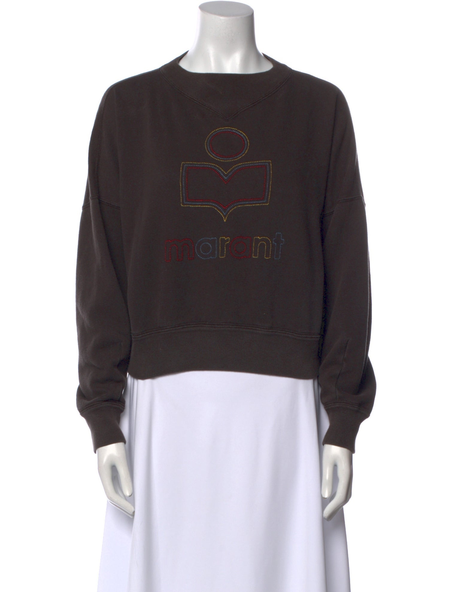 Étoile Isabel Marant Graphic Print Crew Neck Sweatshirt