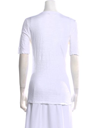 Étoile Isabel Marant Linen Graphic Print T-Shirt