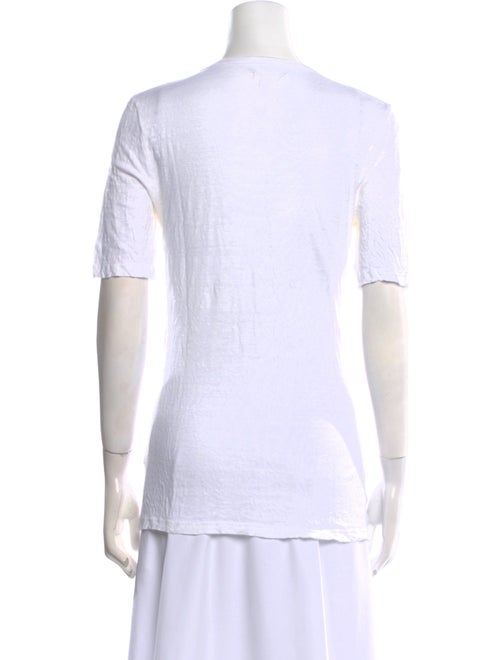 Étoile Isabel Marant Linen Graphic Print T-Shirt