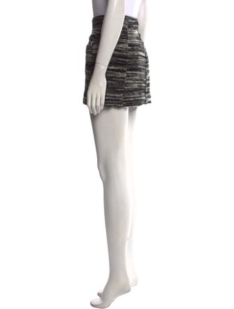 Étoile Isabel Marant Leather Trim Embellishment Mini Skirt