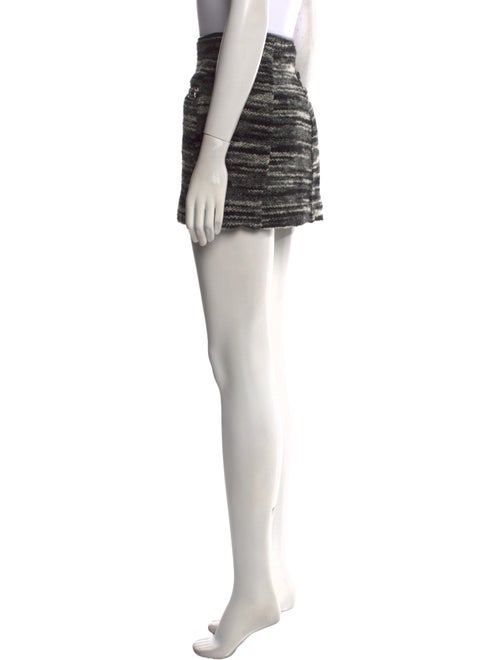 Étoile Isabel Marant Leather Trim Embellishment Mini Skirt