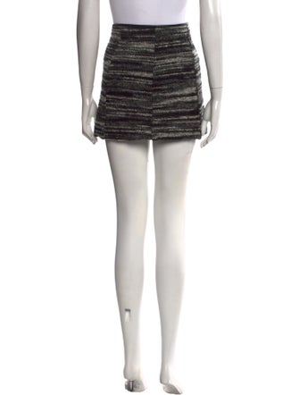 Étoile Isabel Marant Leather Trim Embellishment Mini Skirt