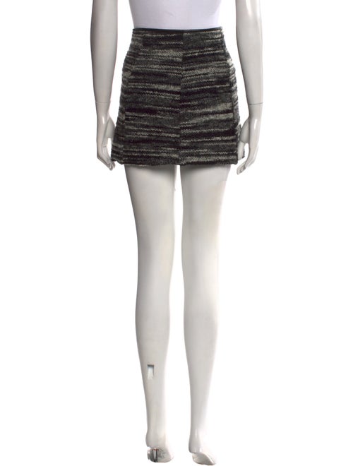 Étoile Isabel Marant Leather Trim Embellishment Mini Skirt