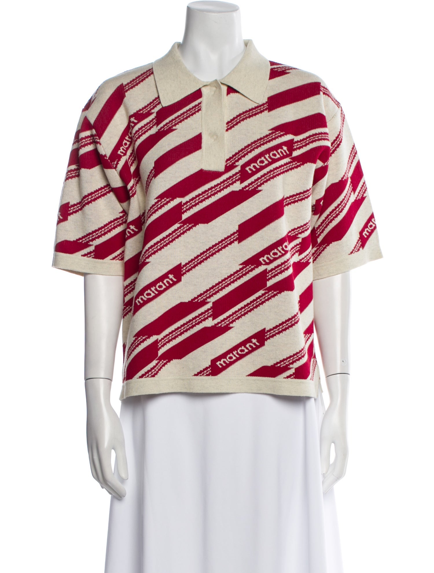 Étoile Isabel Marant Printed Crew Neck Sweater