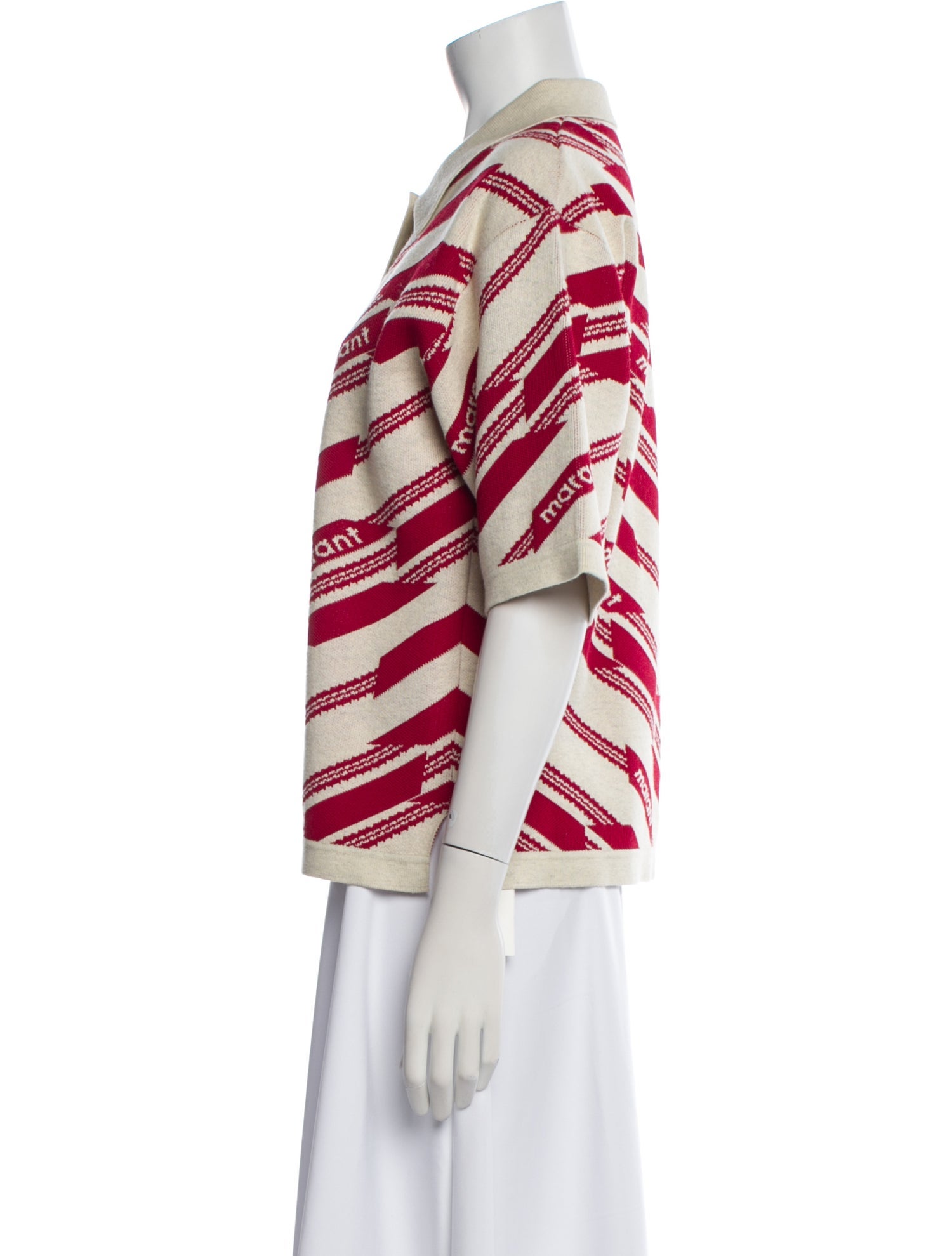 Étoile Isabel Marant Printed Crew Neck Sweater