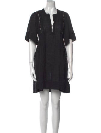 Étoile Isabel Marant V-Neck Mini Dress
