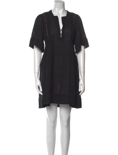 Étoile Isabel Marant V-Neck Mini Dress