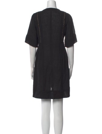Étoile Isabel Marant V-Neck Mini Dress