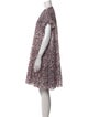 Étoile Isabel Marant Printed Knee-Length Dress