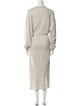 Étoile Isabel Marant Cowl Neck Long Dress
