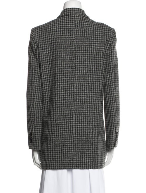 Étoile Isabel Marant Wool Houndstooth Print Blazer