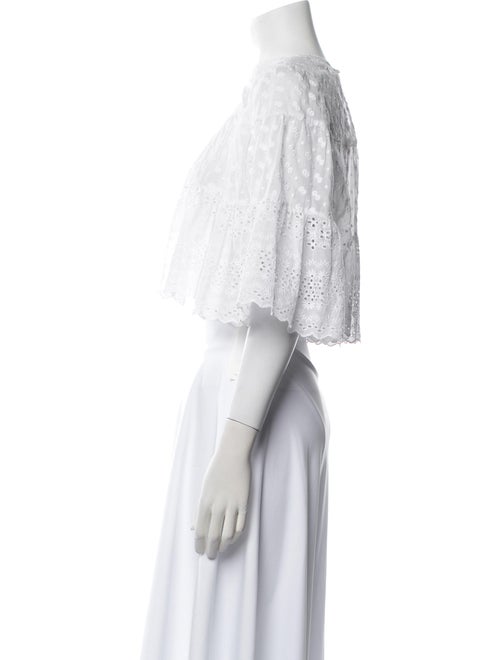 Étoile Isabel Marant Crew Neck Short Sleeve Crop Top