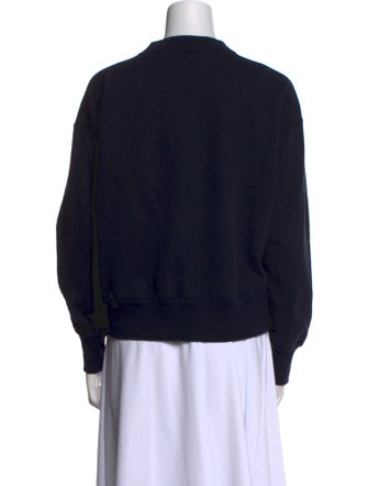 Étoile Isabel Marant Graphic Print Mock Neck Sweater