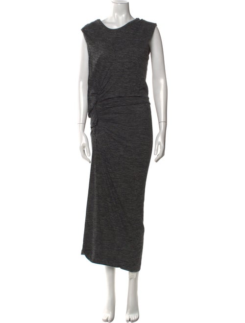 Étoile Isabel Marant Scoop Neck Long Dress