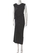 Étoile Isabel Marant Scoop Neck Long Dress