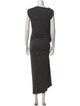 Étoile Isabel Marant Scoop Neck Long Dress