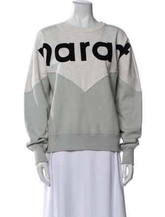 Étoile Isabel Marant Graphic Print Crew Neck Sweatshirt