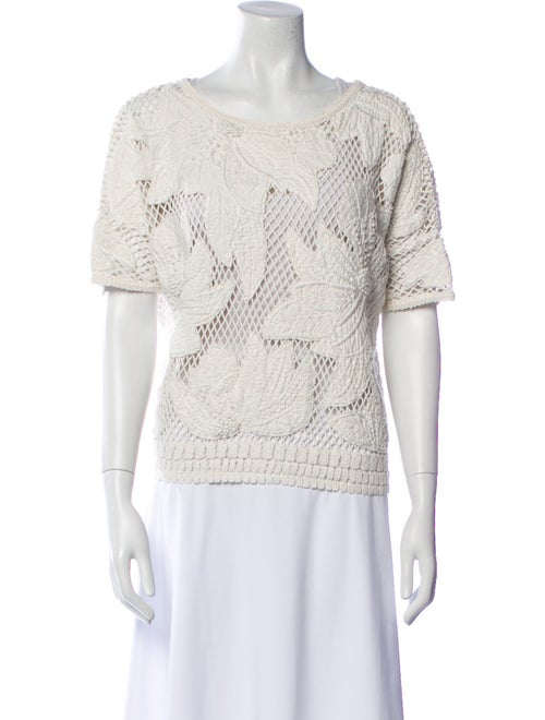 Étoile Isabel Marant Printed Scoop Neck Top