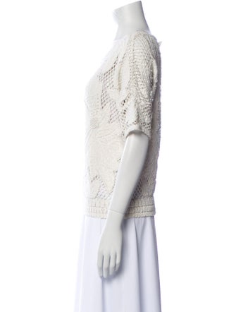 Étoile Isabel Marant Printed Scoop Neck Top