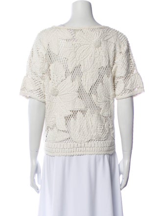 Étoile Isabel Marant Printed Scoop Neck Top