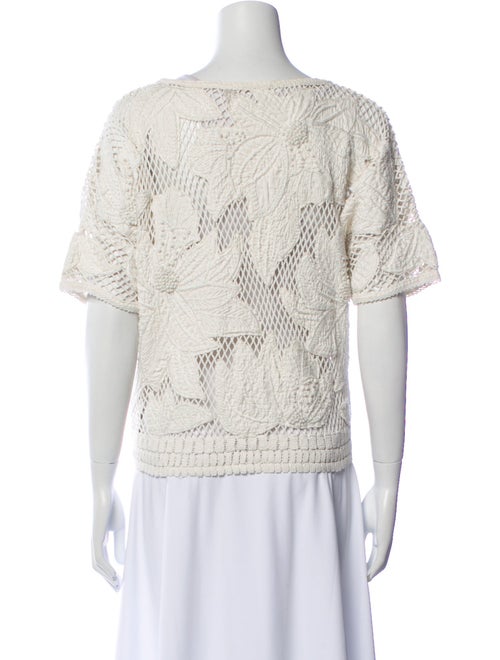 Étoile Isabel Marant Printed Scoop Neck Top