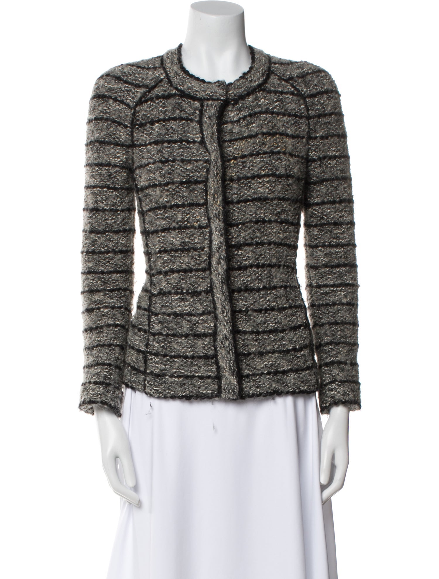 Étoile Isabel Marant Wool Tweed Pattern Evening Jacket