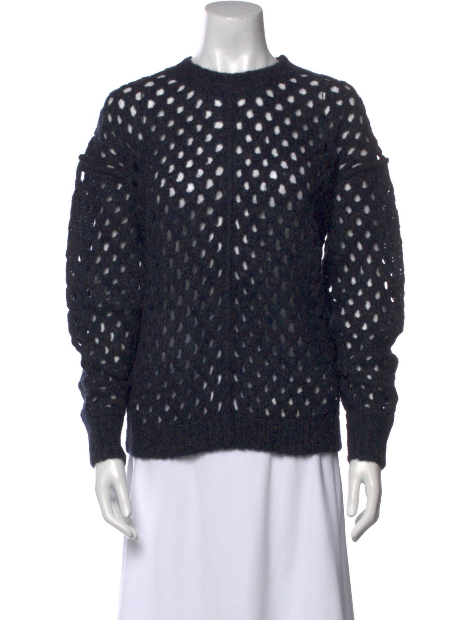 Étoile Isabel Marant Patterned Crew Neck Sweater