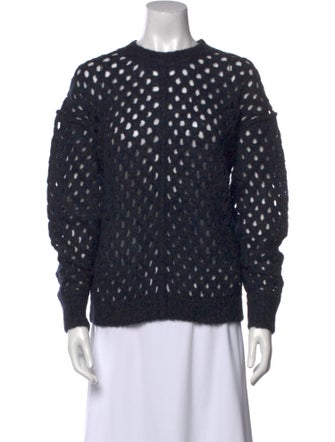 Étoile Isabel Marant Patterned Crew Neck Sweater
