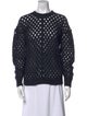 Étoile Isabel Marant Patterned Crew Neck Sweater