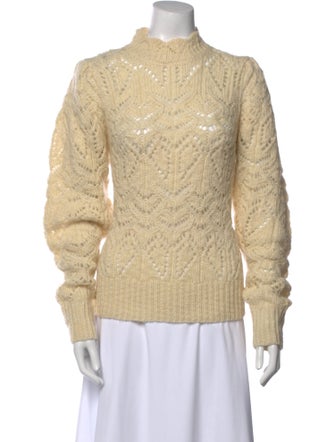 Étoile Isabel Marant Wool Mock Neck Sweater