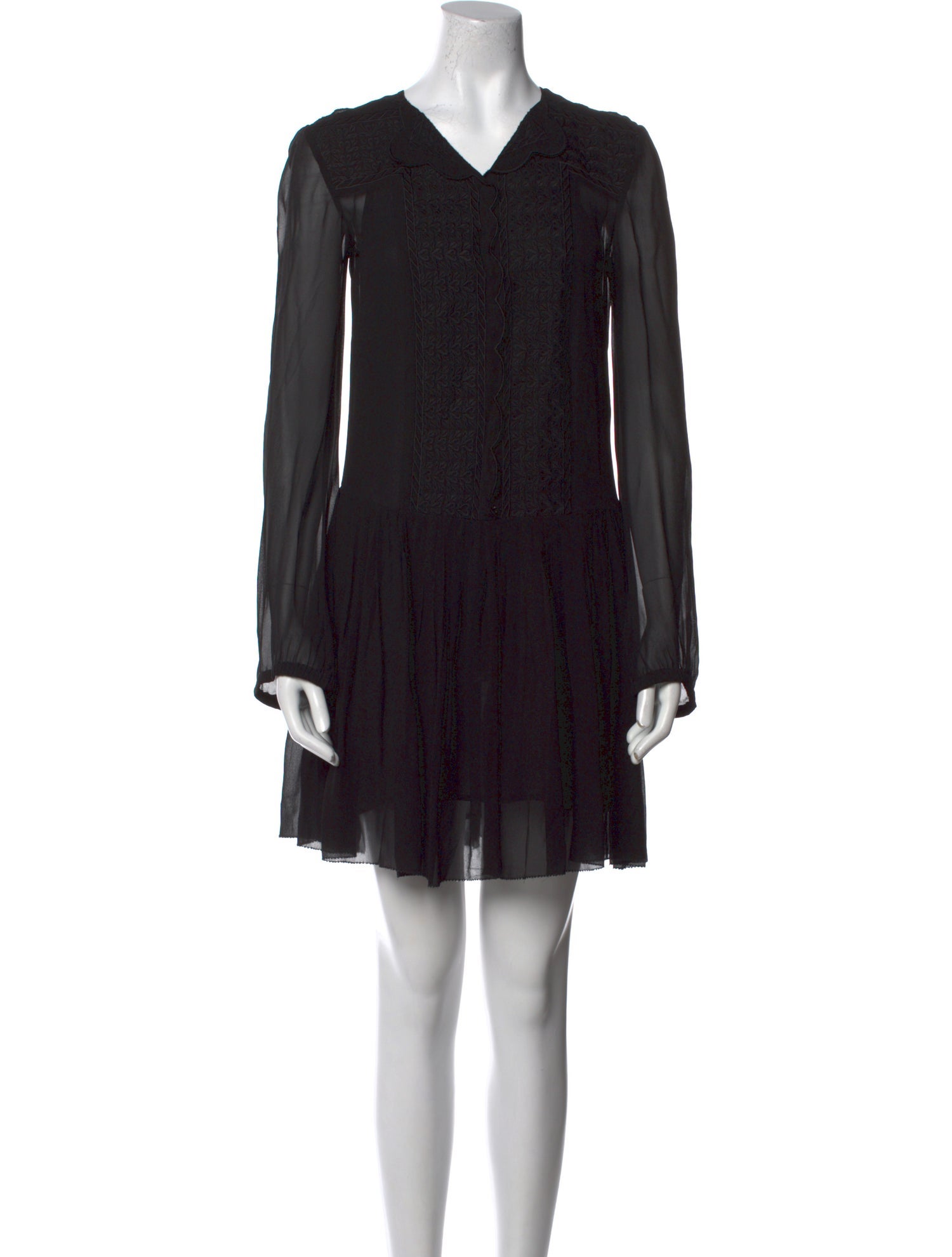 Étoile Isabel Marant V-Neck Mini Dress