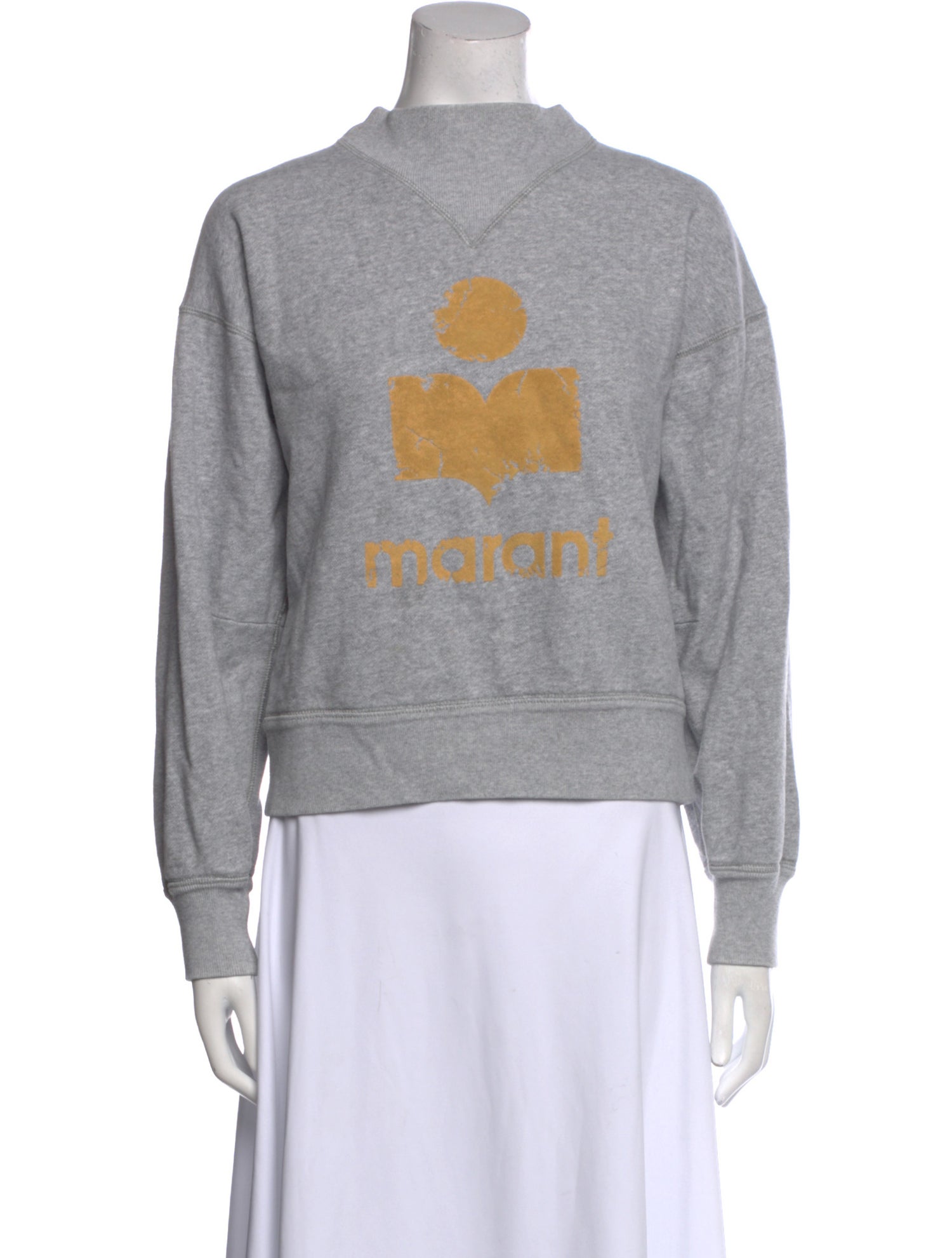 Étoile Isabel Marant Graphic Print Turtleneck Sweatshirt