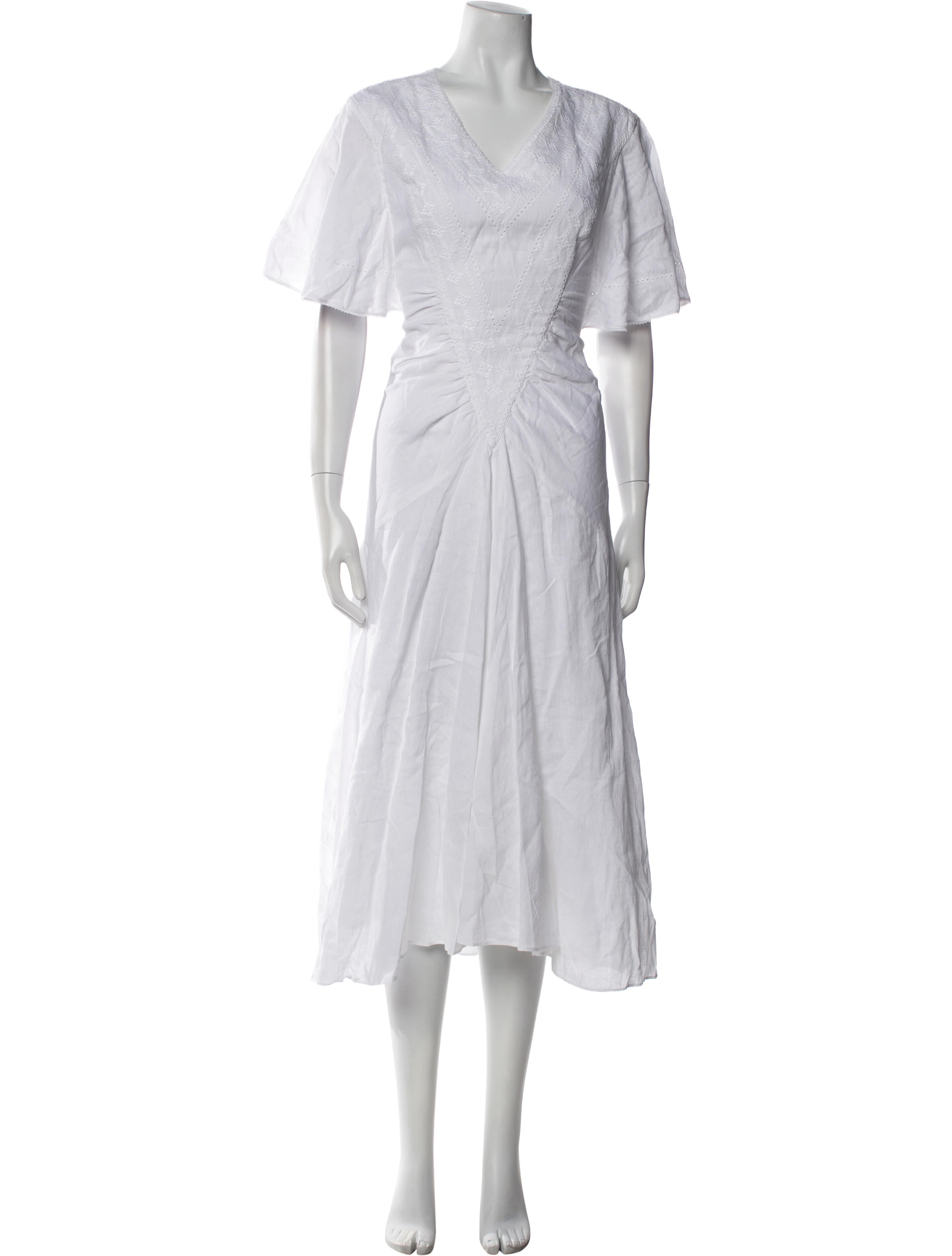 Étoile Isabel Marant Linen Long Dress