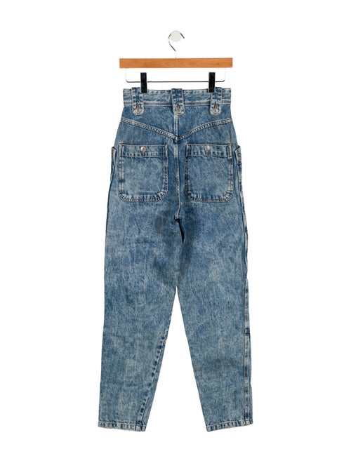Étoile Isabel Marant High-Rise Straight Leg Jeans