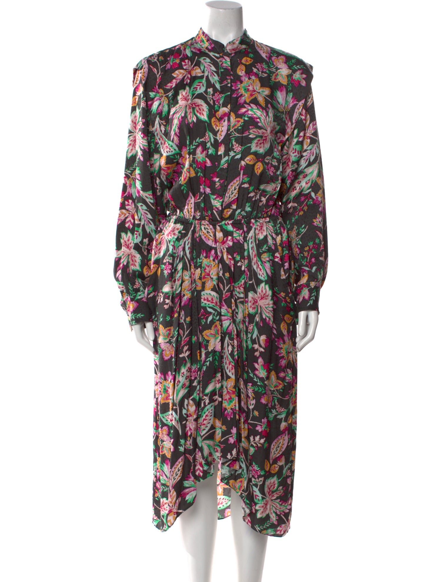 Étoile Isabel Marant Floral Print Midi Length Dress