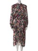 Étoile Isabel Marant Floral Print Midi Length Dress