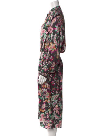 Étoile Isabel Marant Floral Print Midi Length Dress