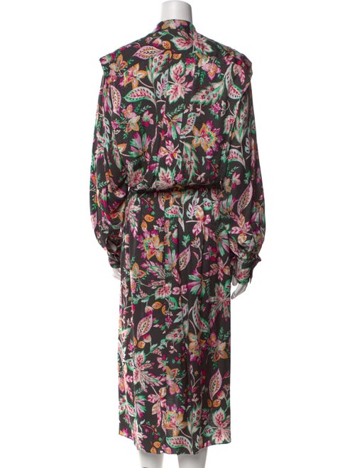 Étoile Isabel Marant Floral Print Midi Length Dress
