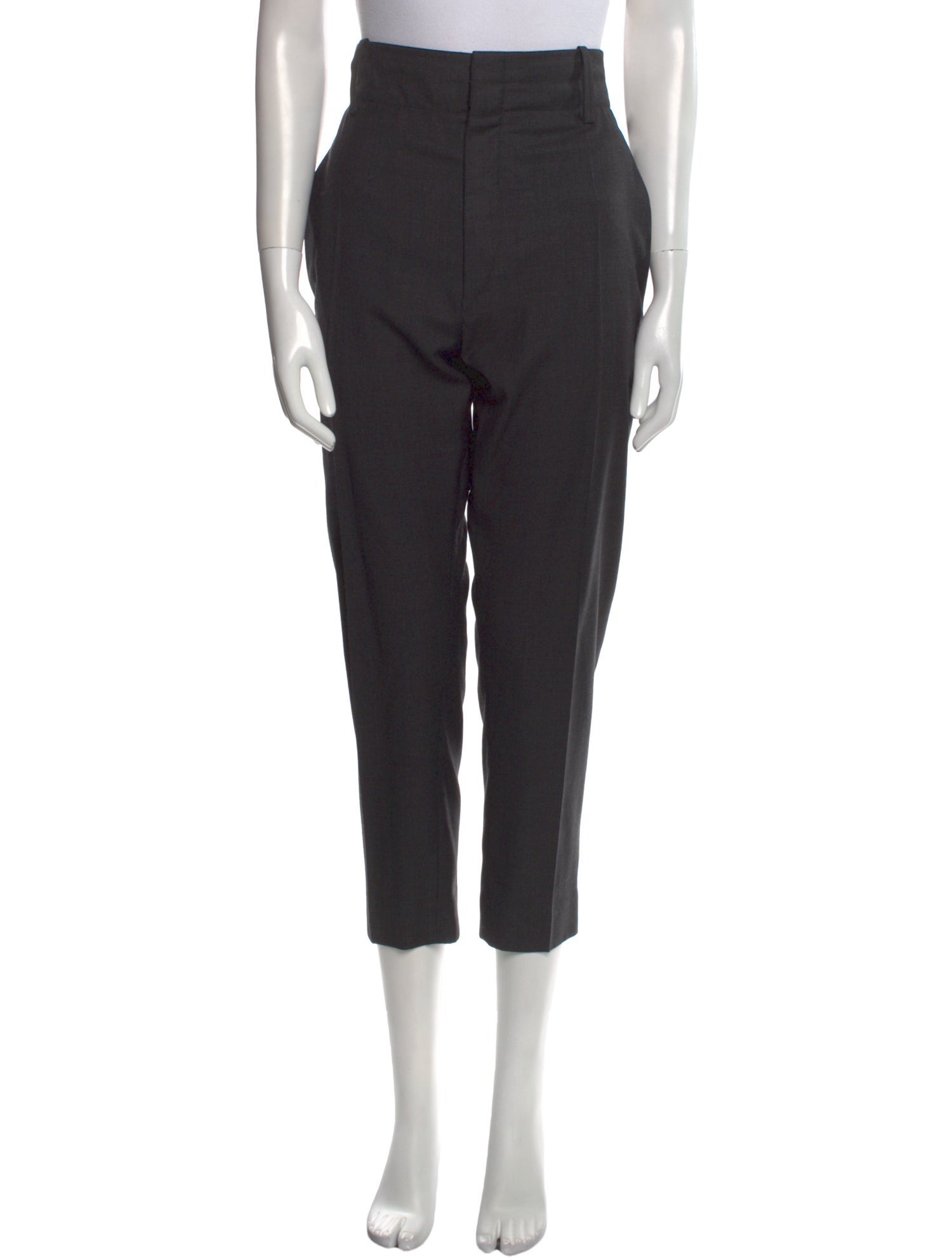 Étoile Isabel Marant Virgin Wool Straight Leg Pants