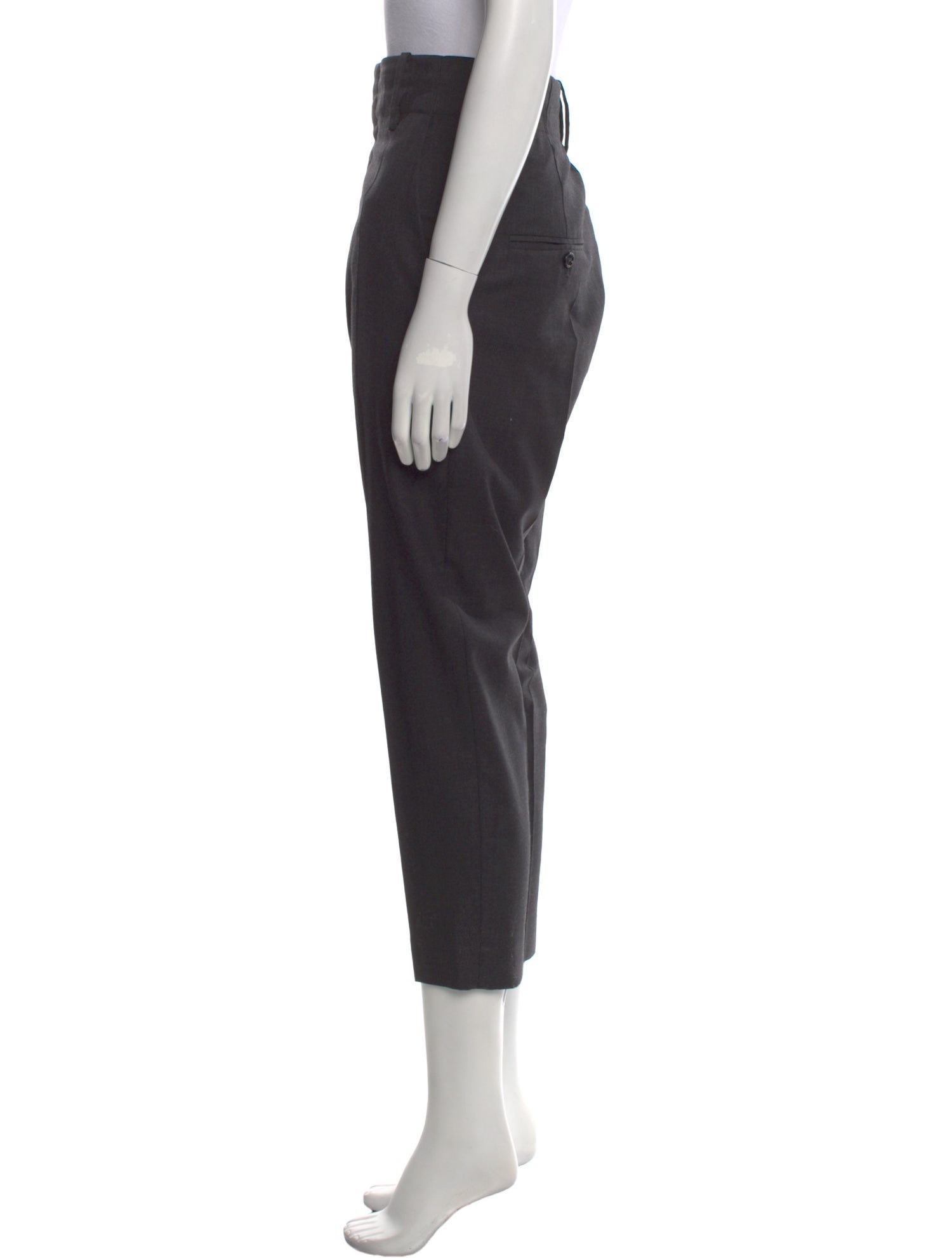 Étoile Isabel Marant Virgin Wool Straight Leg Pants