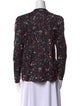 Étoile Isabel Marant Floral Print Crew Neck Blouse